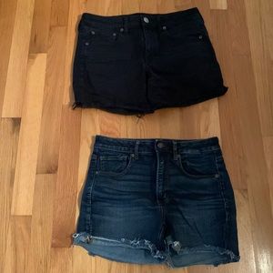 Lot 5 pairs of American Eagle denim shorts